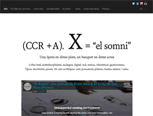 Tablet Screenshot of elsomni.cat